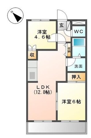 カナール（Ｔ）の物件間取画像